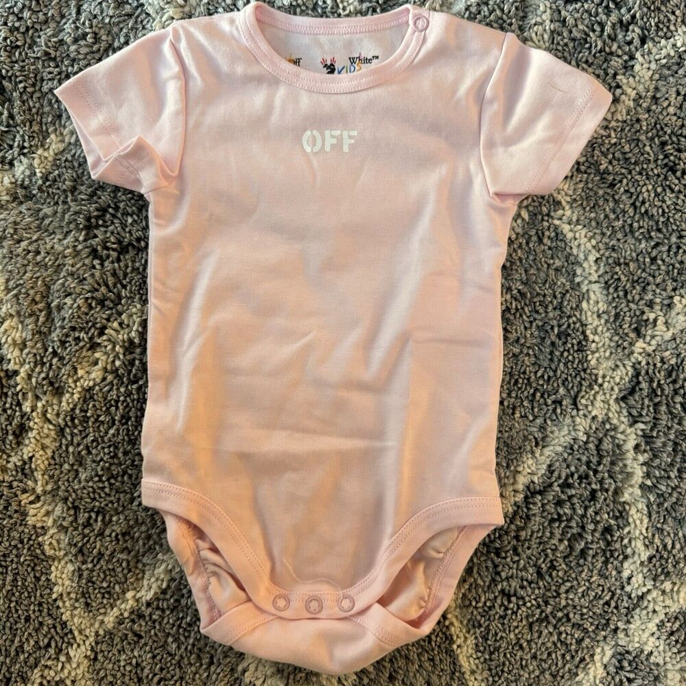 OFF-WHITE Virgil Abloh Baby Bodysuit